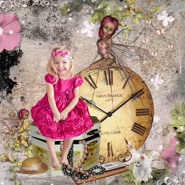 Vintage fairy tale world