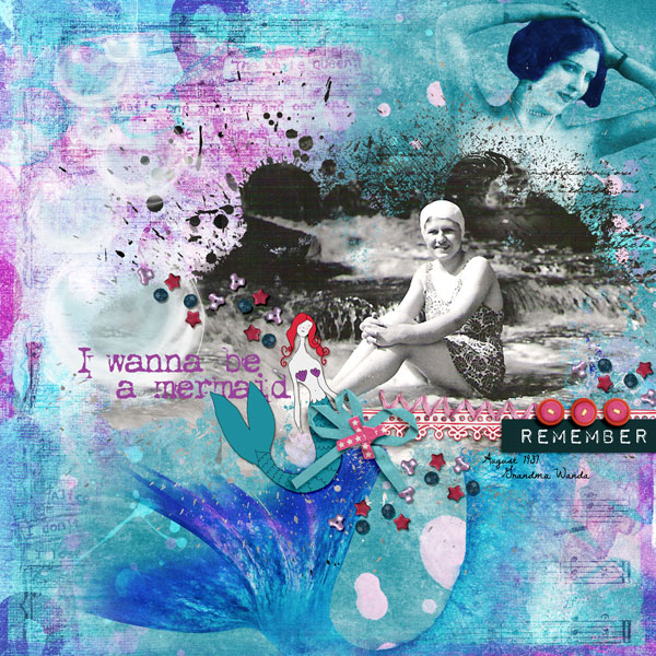 Vintage Mermaid