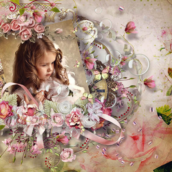 Vintage rose