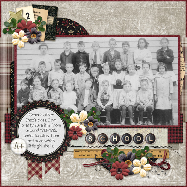 Vintage School Collection-Karen Schulz Template by Pixelily