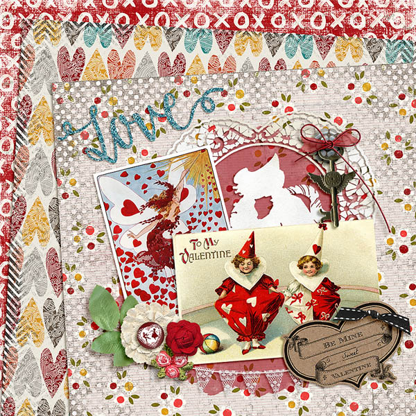 vintage valentine