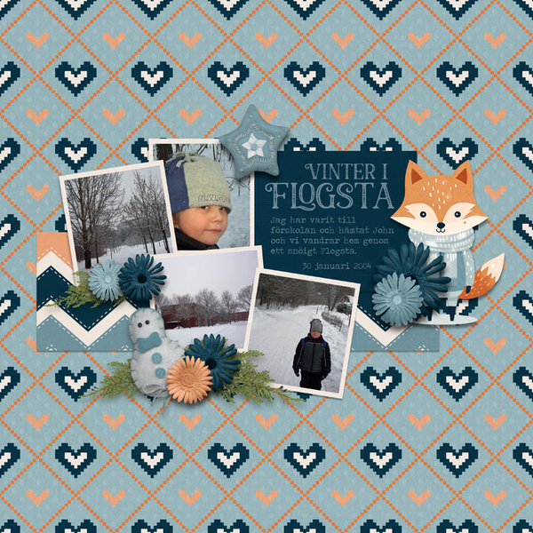 Vinter i Flogsta