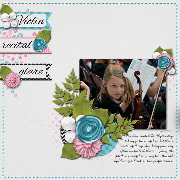 Violin Recital Glare