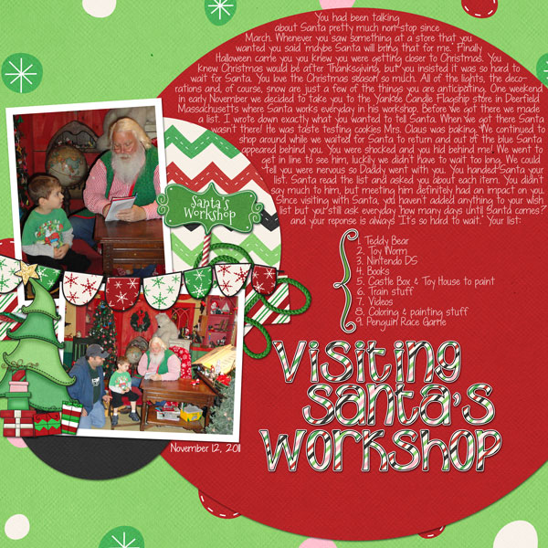 Visiting Santa's Workshop