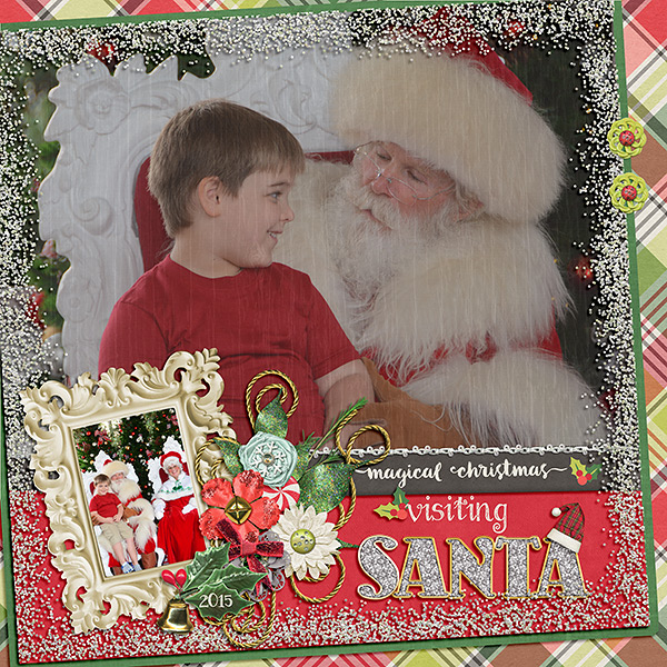 Visiting with Santa