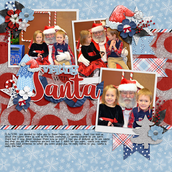 Visiting with Santa