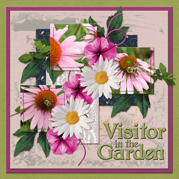 Visitor in the Garden