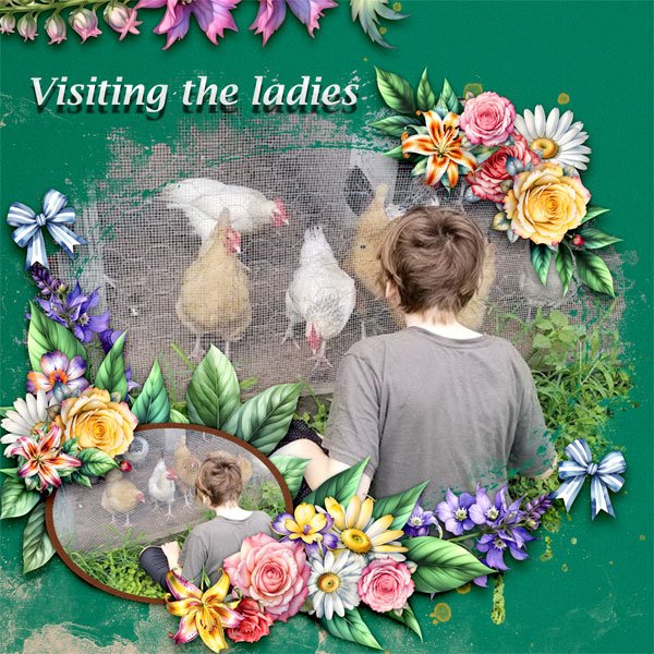 Visting the ladies!