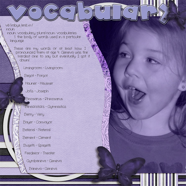 Vocabulary