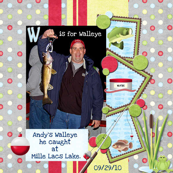 W is for Walleye