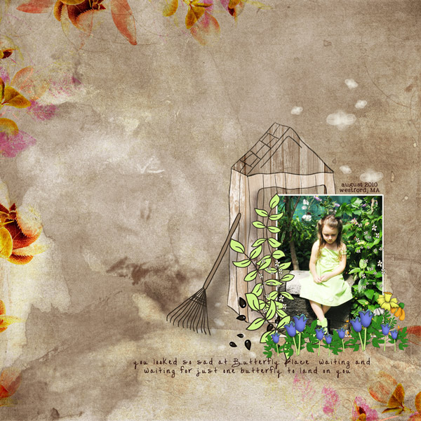 waiting for butterflies