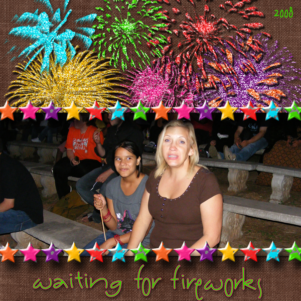 Waiting for Fireworks