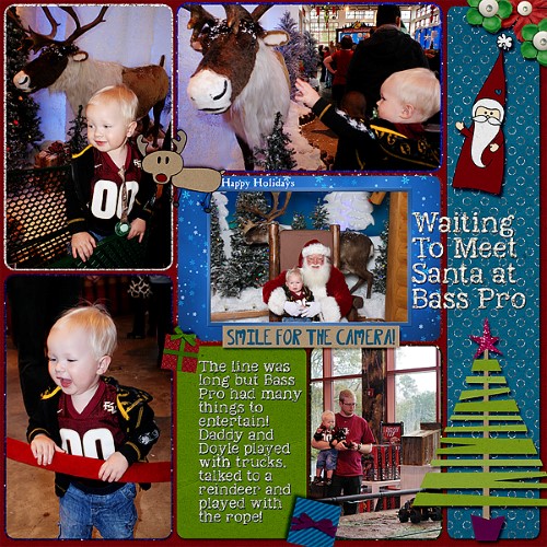 Waiting to meet Santa