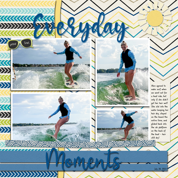 Wake Surfing Moments