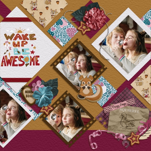 Wake up + be awesome