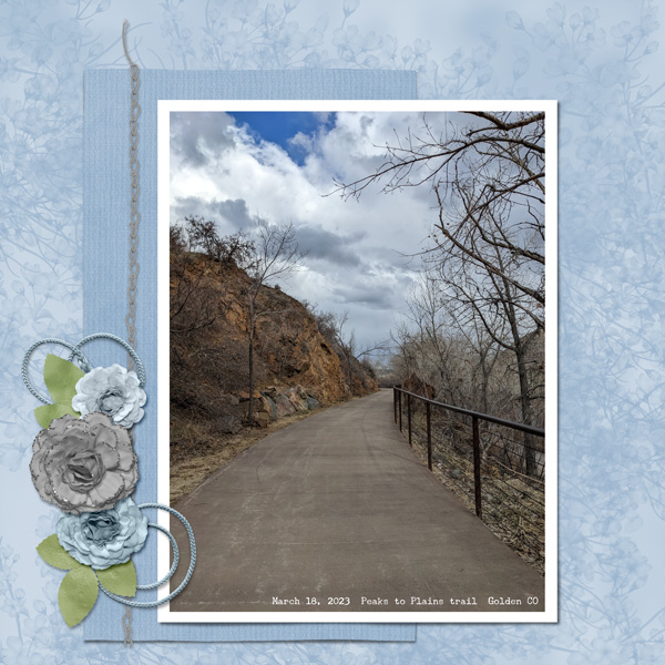 Walk on the trail