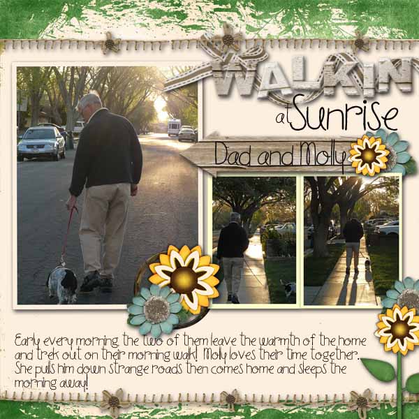 Walkin at Sunrise