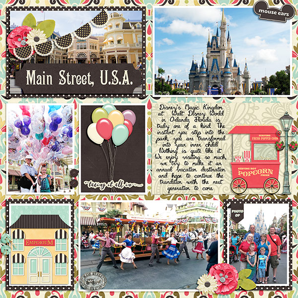 Walking Down Main Street U.S.A.
