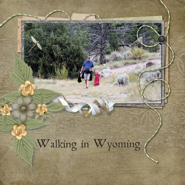 Walking in Wyoming