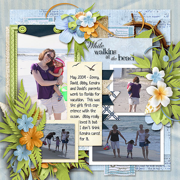 Walking on the Beach