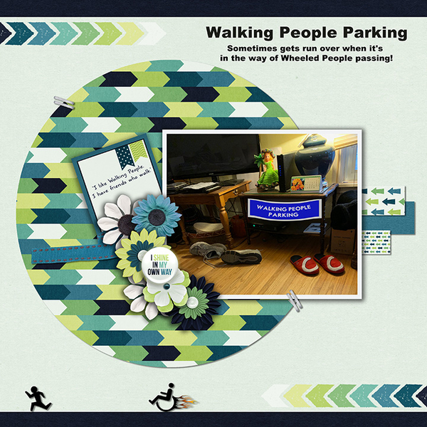 Walking People Parking