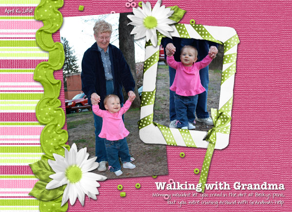 Walking with Grandma