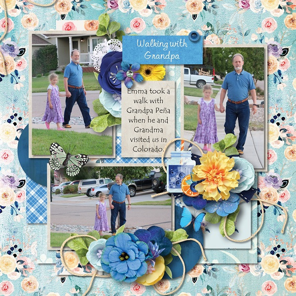 Walking with Grandpa