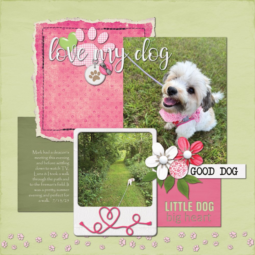Walking with Luna 7-15-25