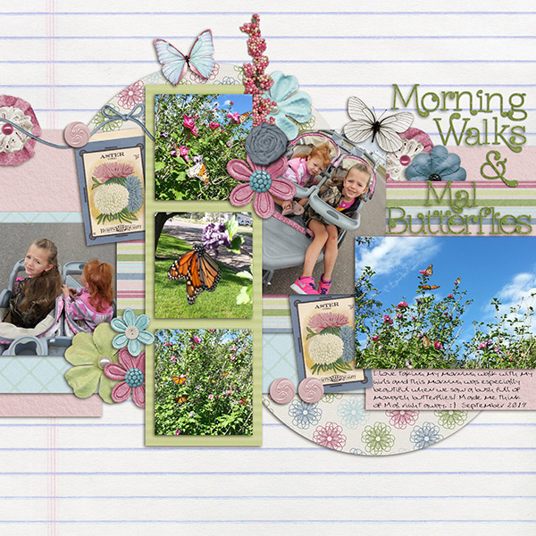 Walks and Butterflies