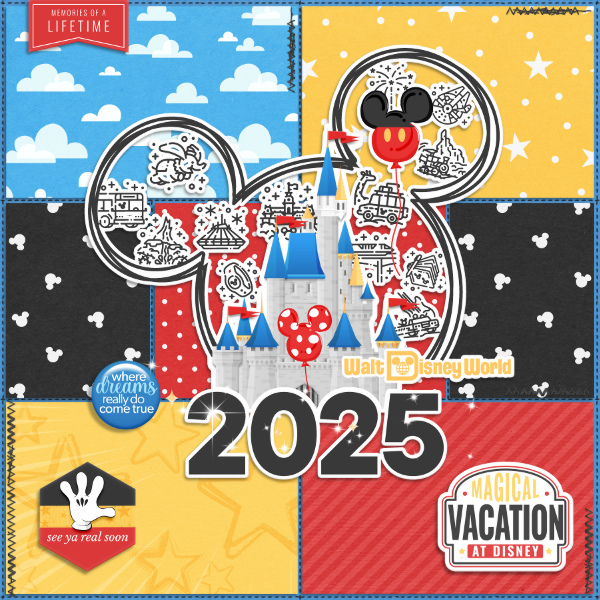 Walt Disney World 2025 cover page