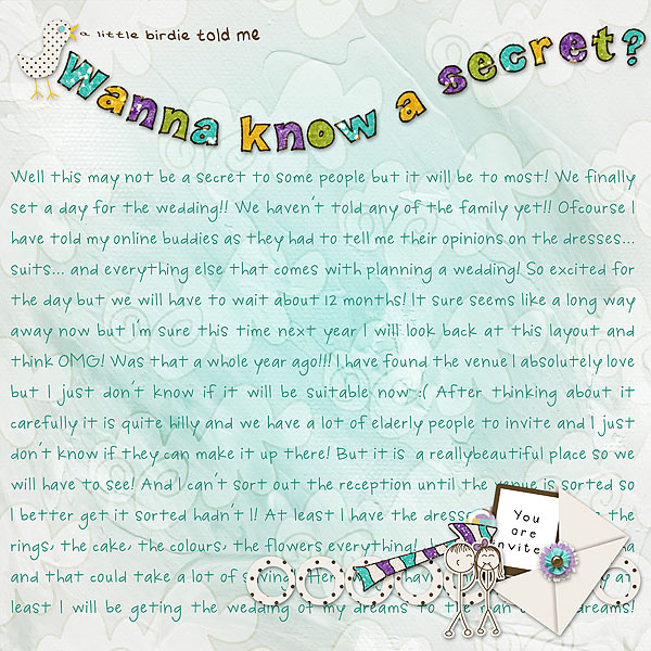 Wanna know a secret??