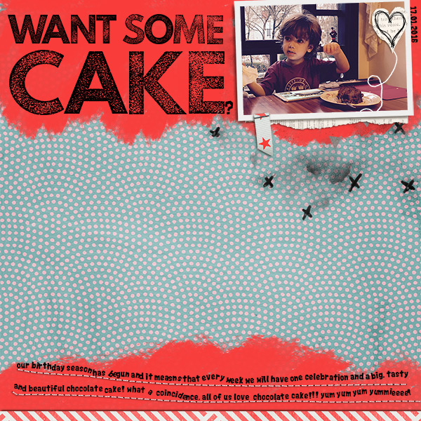 want some cake?
