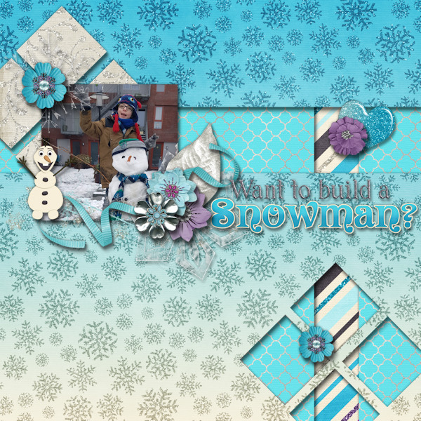 Want to build a snowman?