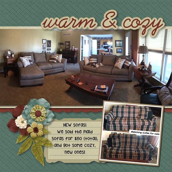Warm + Cozy Sofas