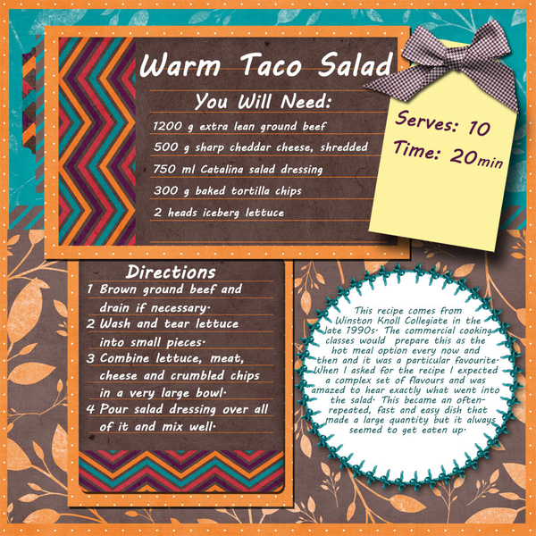 Warm Taco Salad