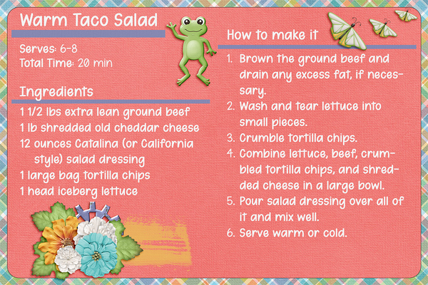 Warm Taco Salad