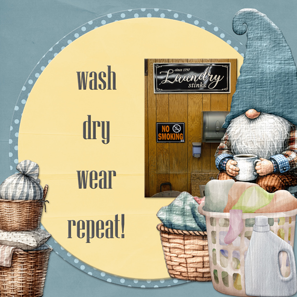 wash   dry   wear   repeat