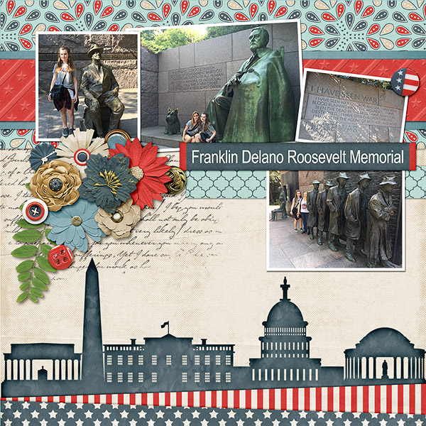 Washington DC - Roosevelt Memorial