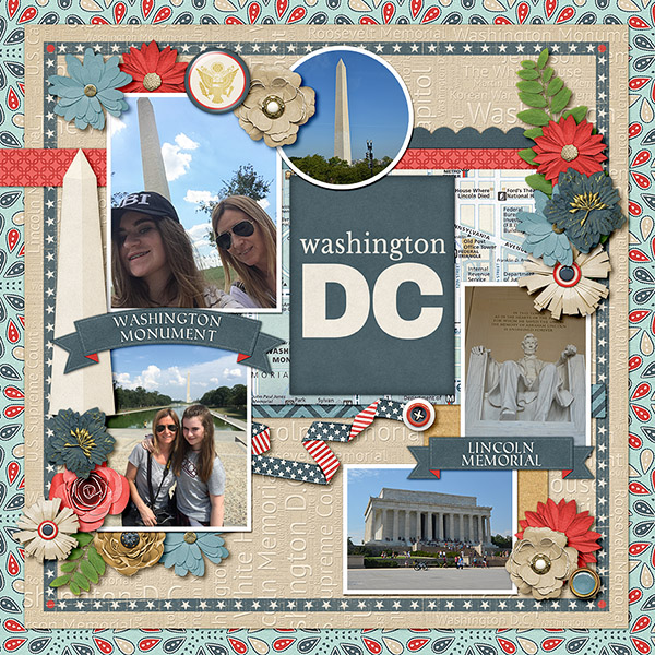 Washington DC - Washington + Lincoln Memorials
