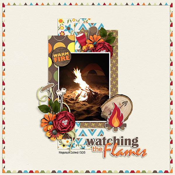 Watching The Flames