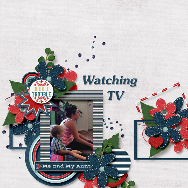 Watching TV with my Aunt