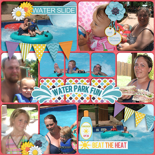 Water Park Fun Right Side