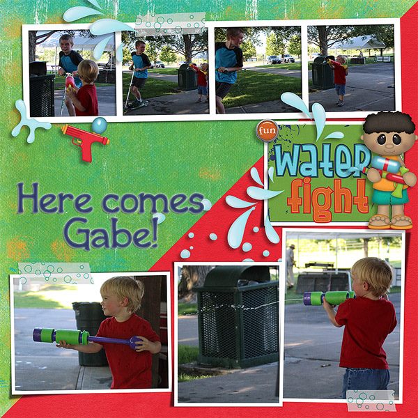 Water shooter right side