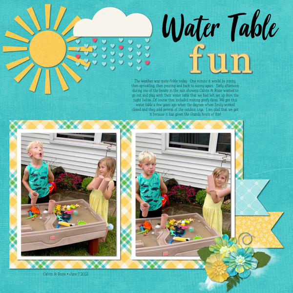 Water Table Fun!