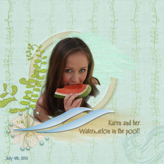Watermelon in the Pool