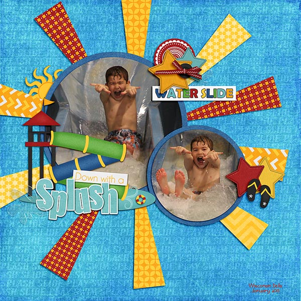 Waterslide Fun