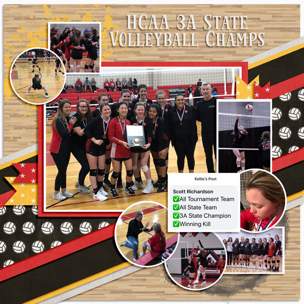 WCA Varsity Volleyball Won State Tournament 10.30.20