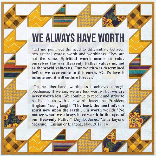 We Always Have Worth