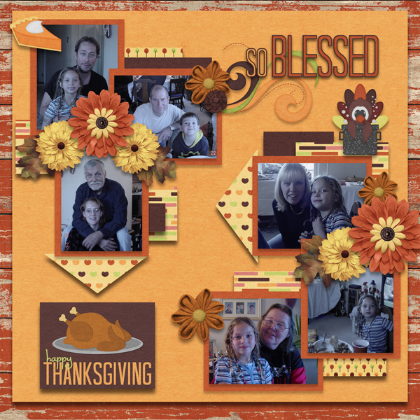 We Gather Together- MagsGraphics with Lotsa Photos 4 Template-Miss Fish
