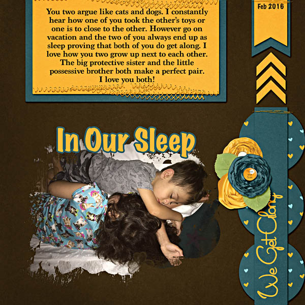 We Get Along In Our Sleep